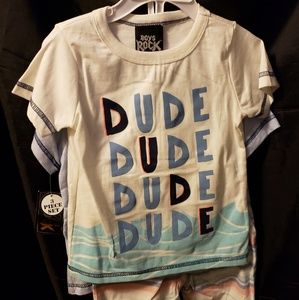 24 month Boys set of 3 short set